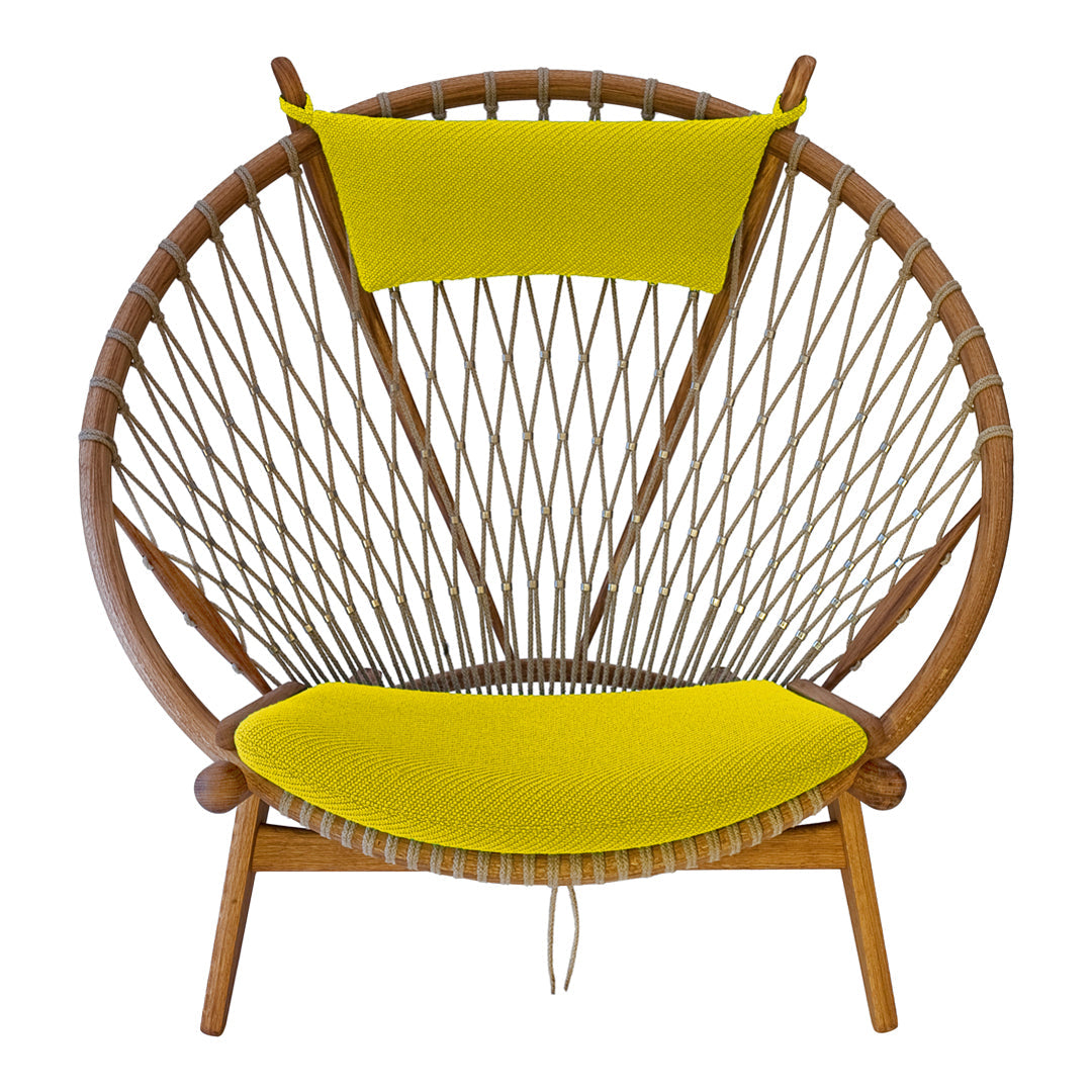 131 tiger lily circle Wegner PP130 Circle Chair