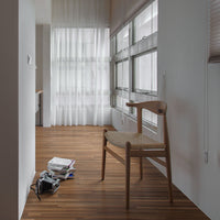 Wegner PP505 Cow Horn Chair