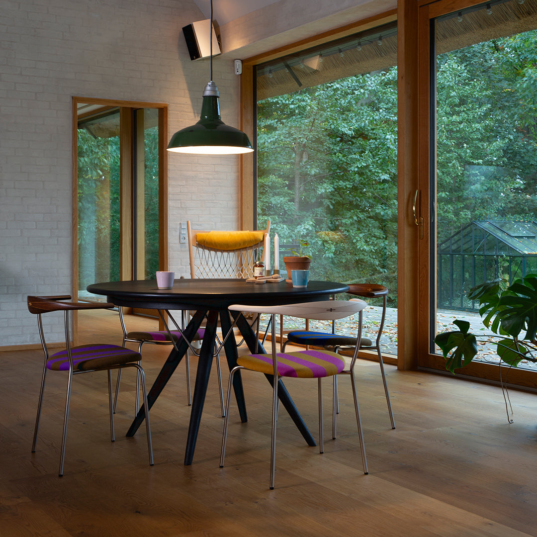 Wegner PP75/120 Table - 47.25 dia – Danish Design Store