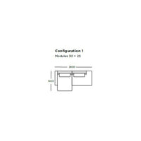 Minimalist diagram showcasing configuration layout with neutral tones and clean lines. Perfect for modern decor.