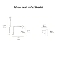 "Illustration of a wall lamp with a sleek silver finish and minimalist design, showcasing clean lines and modern elegance."