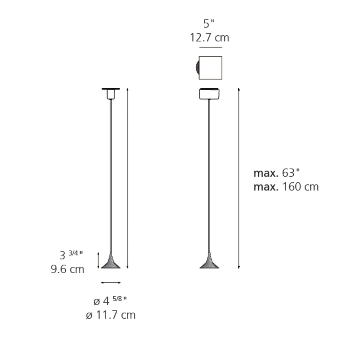 "Sleek black and white floor lamp with a modern, minimalist design and angular patterns."