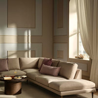Veneda Slim 5-Seater Corner Sofa w/ Open End