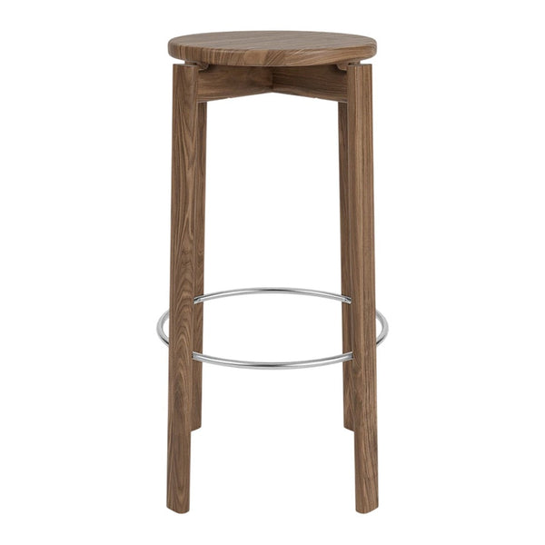 Brown wood oval table with a textured surface and smooth, modern design. Ideal for contemporary interiors.